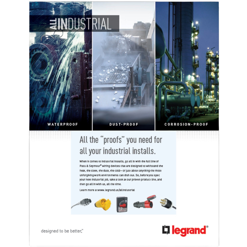 Legrand Pass & Seymour: All-In 4 flyer